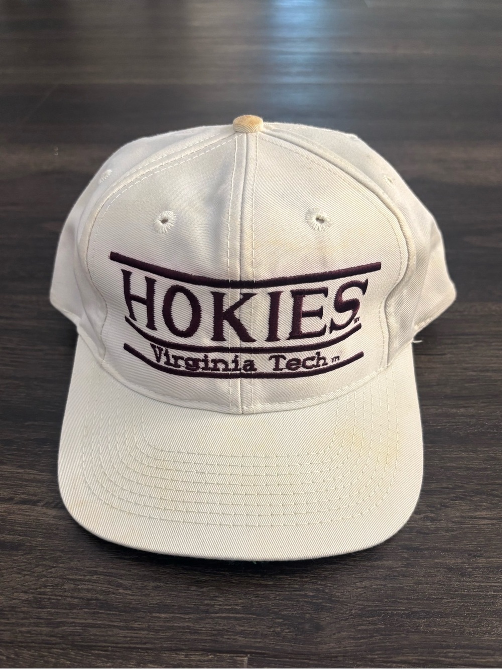 Vintage The Game Virginia Tech Hookies Snap Back Hat